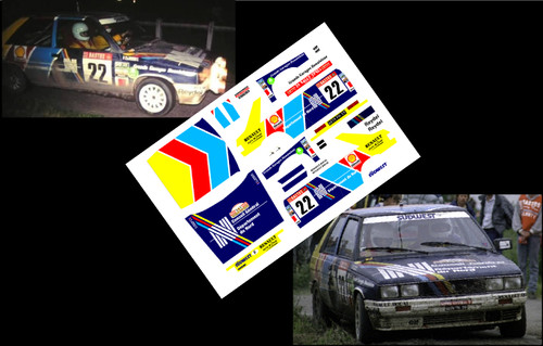 Decals renault 11 - 1/43],