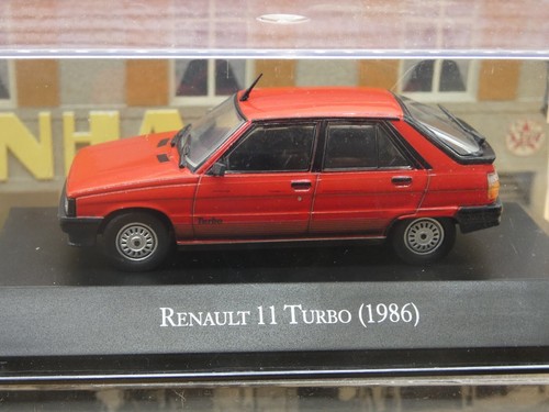 Renault turbo 1986 43éme - 11, 1/43éme