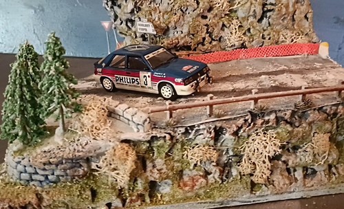Diorama rallye monte carlo - diorama,